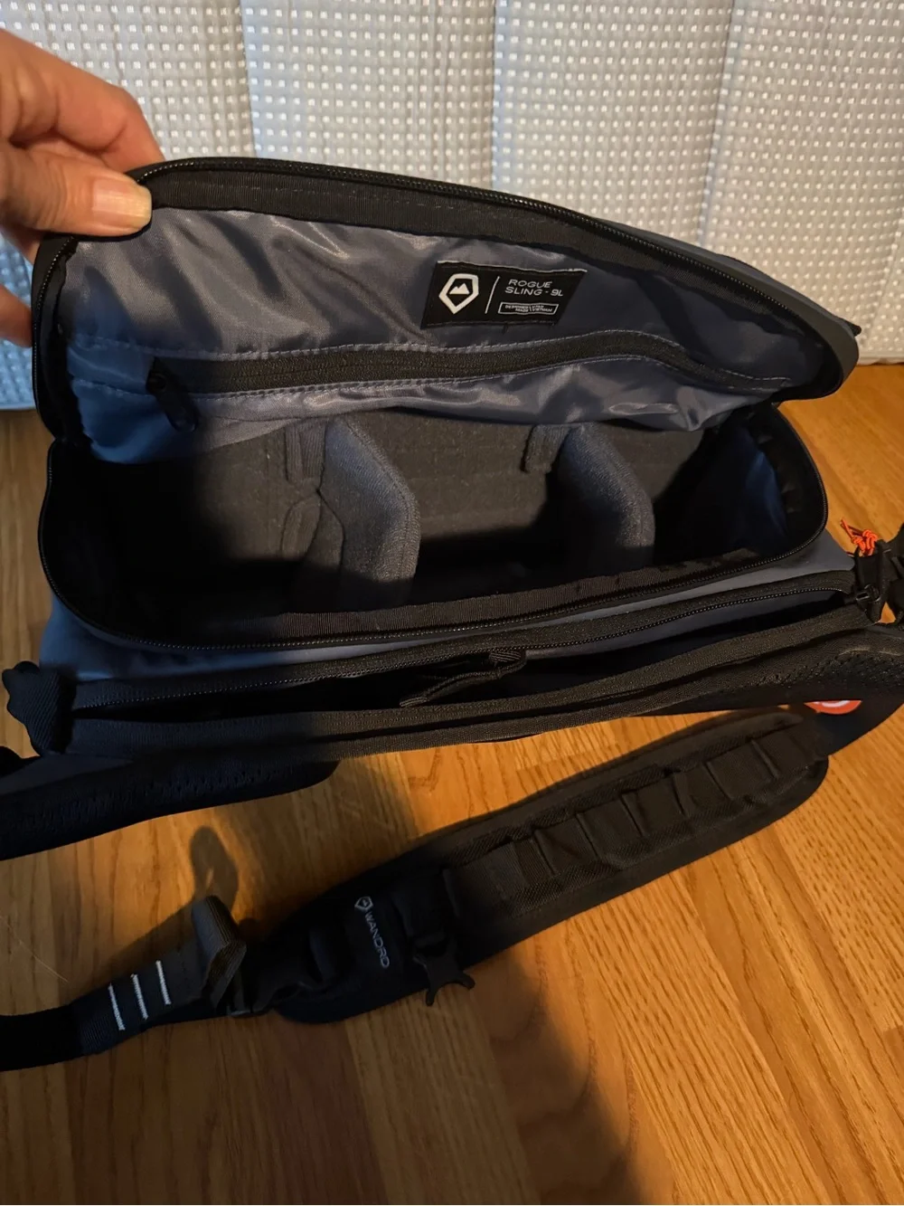 WANDRD Rogue Sling 9l Aegean Blue